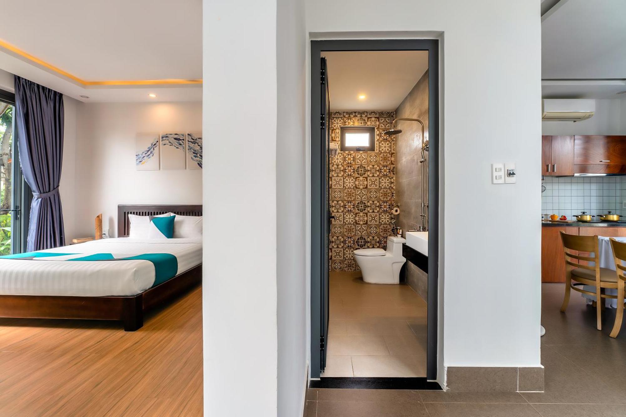 An Bang Seascape Homestay Eksteriør billede